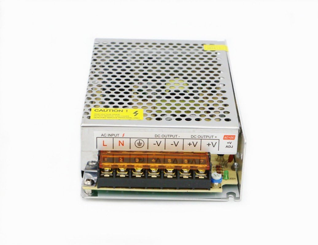 Lianshi 12V 5A 60w Switching Power Supply Short Circuit and Overload Protection Converter Transformer for Industrial Automation LED Surveillance CCTV Printer AC220V to DC12V - Image 3