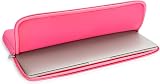RAINYEAR 13 Inch Laptop Sleeve for MacBook Air/Pro Pink 13.3 14 Inch view 4
