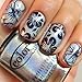 PUEEN Nail Art Stamp Collection Set 24B - STAMPING BUFFET - NEW INVENTION Set of 24 All You Can Stamp Full Size Stamping Image Plates Manicure DIY (Infinite Images With Your Creativity) Now with