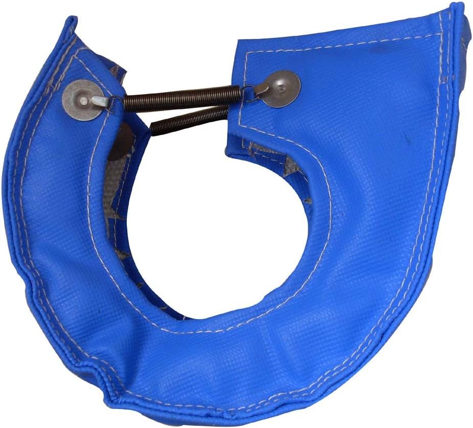 SWI Parts T4 Fiberglass Turbo Shield Turbo Blanket High Temperature (Blue)