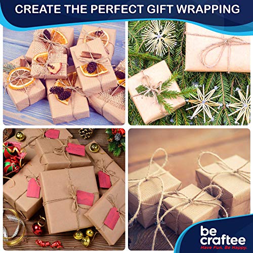 4 Natural+Jute+Twine+Pack+Crafting