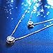 Heart Necklace, Sterling Silver Pendant Necklace J.Rosée Fine Jewelry for Women 