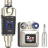 Xvive U45 Wireless in-Ear Monitor System with 5.8GHz Transmitter and Receiver