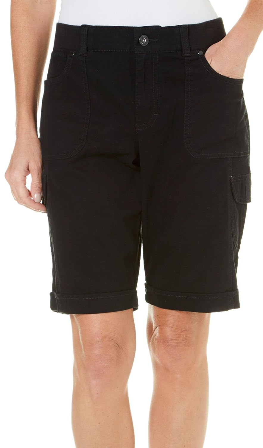 70OFF Gloria Vanderbilt Womens Shelley Cargo Shorts www