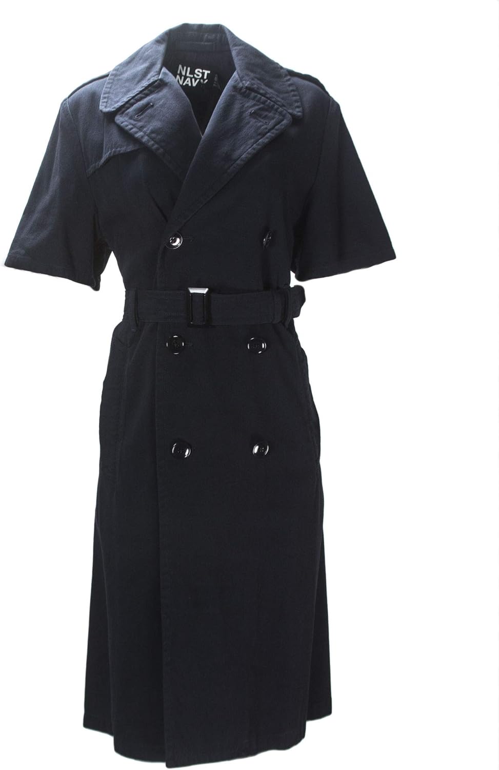 short sleeve trench dress