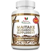 Activa Naturals Maitake Mushroom Supplement - 120 Veg. Capsules with Grifola Frondosa Mushrooms