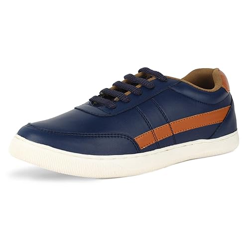 navy casual sneakers