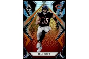 PHOENIX VITAL LIFE 2020 Panini Phoenix Fire Burst #130 Cole Kmet Chicago Bears (Silver Prizm Refractor) NFL Football Card (RC - Rookie Card) NM-MT