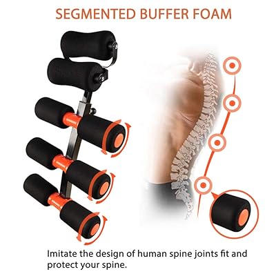 Buy Bigzzia Abdominal Trainer Core Abs Rocket Exercise Chair With Foam Roller Handles Level Adjustable Fitness Crunches Machine Workout Training Bench Online In Indonesia B08b5st44f