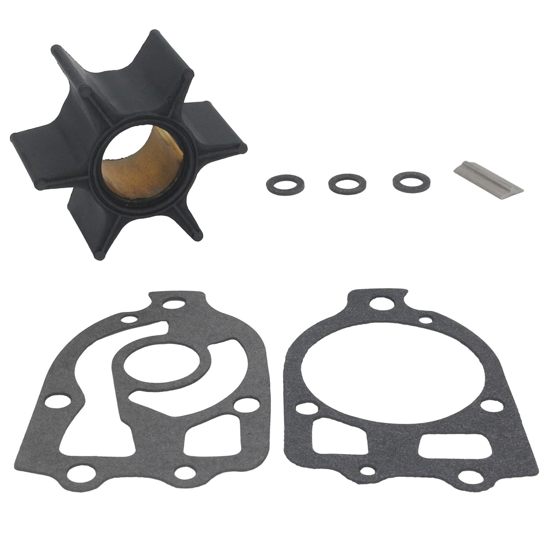 Photo 1 of 89984 Marine Water Pump Impeller Service Kit Compatible with Mercury Mariner 65-225 HP Boat Outboard Motor Replacement 46-96148A8 Sierra 18-3017