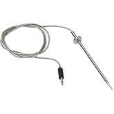 Weber&reg; Wired Food Probe Grill Accessory | Thin, Fast‑Read Temperature Probe for Precise Meat &amp; Grill Cooking Readings, Durable Design Handles Heat Up to 572&deg;F