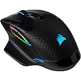 Corsair Dark Core RGB Pro SE, FPS/MOBA Gaming Mouse with SLIPSTREAM Technology, Black, Backlit RGB LED, 18000 DPI, Optical, Q