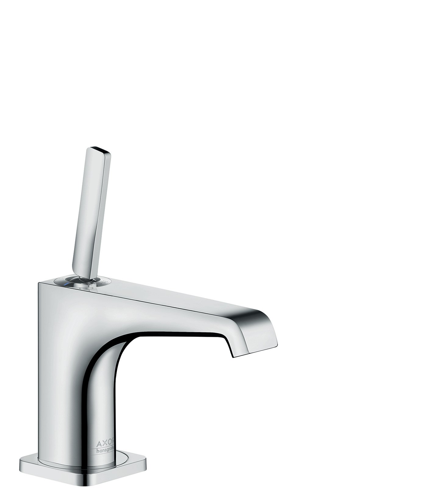 AXOR Citterio E Pillar Valve with Spout Height 90 mm for Cold Water Without Waste Chrome