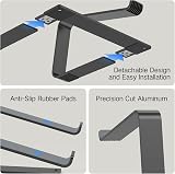 Tonmom Aluminum Laptop Stand Desk Riser Ventilated 10-15.6 inch Laptops view 4
