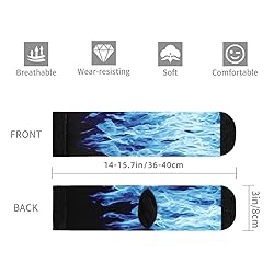 Jinjinkiang Blue Fire Flame Flames Flaming Unisex