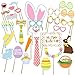 [USA-Sales] Easter Photo Props, Birthday Photo Booth Props, NO DIY Required, Attached to The Sticks, by USA Sales Seller