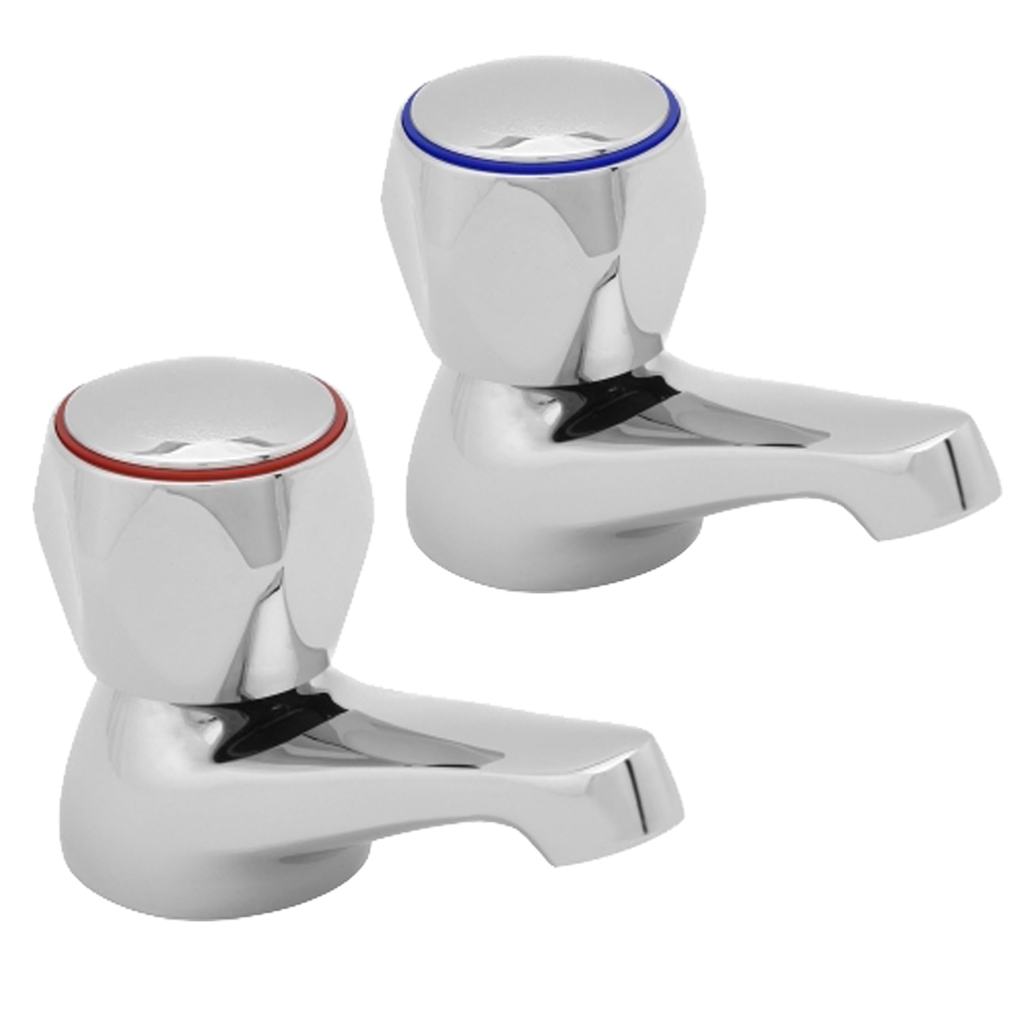 Deva DCM SPEC101 Profile Basin Tap with Metal Back Nut Chrome Finish