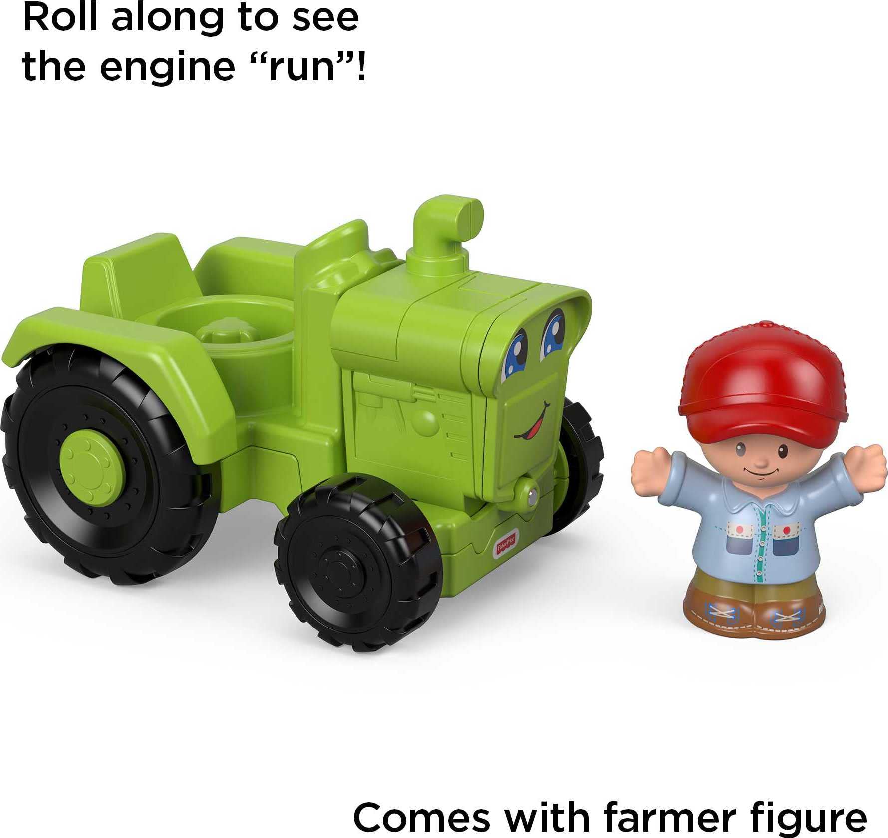 Toy Rice Harvester Mua Fisher-Price Little People Toddler Toy Helpful Harvester Tractor ...