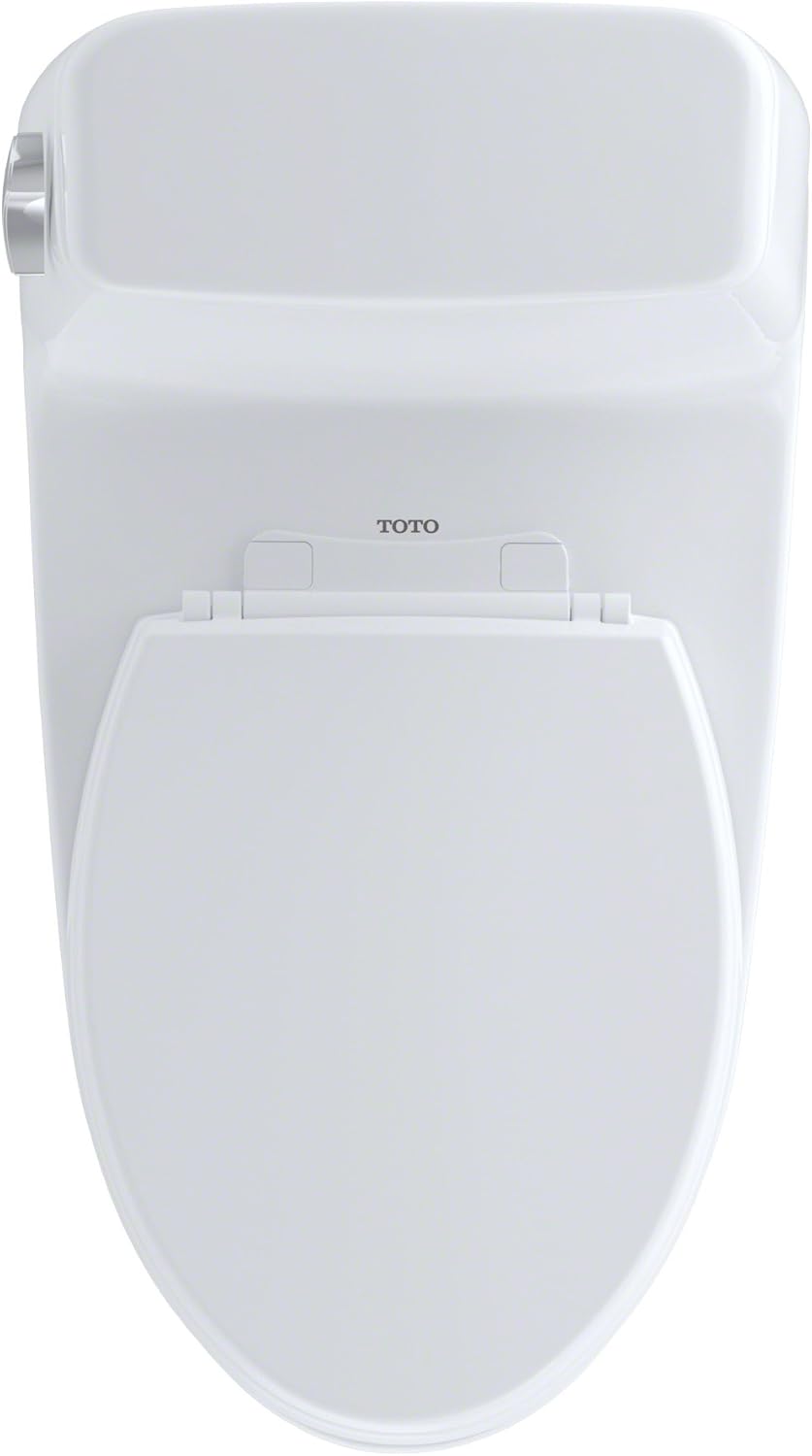 TOTO MS854114E#01 Eco Ultramax Elongated One Piece Toilet, Cotton White - - 