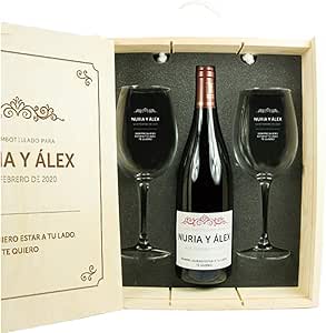 Calledelregalo Regalo Personalizado para Parejas: Kit con ...