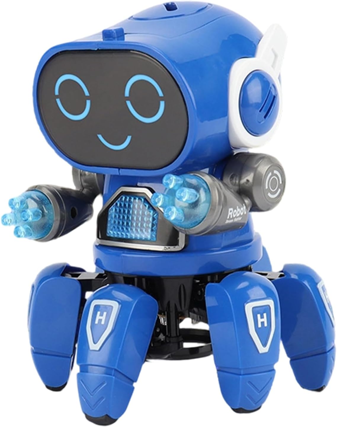 Interactive Six Claws Robot for Learning and Family Fun with Music Learning Robot