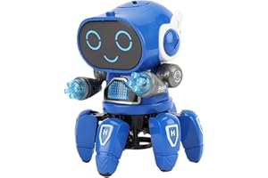 Interactive Six Claws Robot for Learning and Family Fun with Music Learning Robot