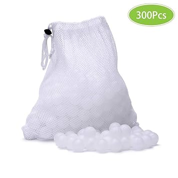 RecoverLOVE Sous Vide Kochbälle, 300 PCS Mehrwegbälle mit Netztrockenbeutel für Anova Joule Kocher Wasserbad Kochen und Sous 