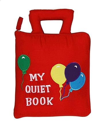 Amazon Com Pockets Of Learning My Quiet Book Activity Busy Book