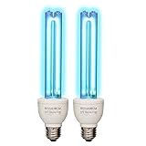 BAIMNOCM 2 Pack UVC Light Bulb Ozone Free, UV Lamp