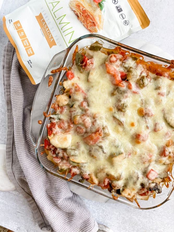 Palmini Low Carb Lasagna 4g of Carbs As Seen On Shark Tank Hearts