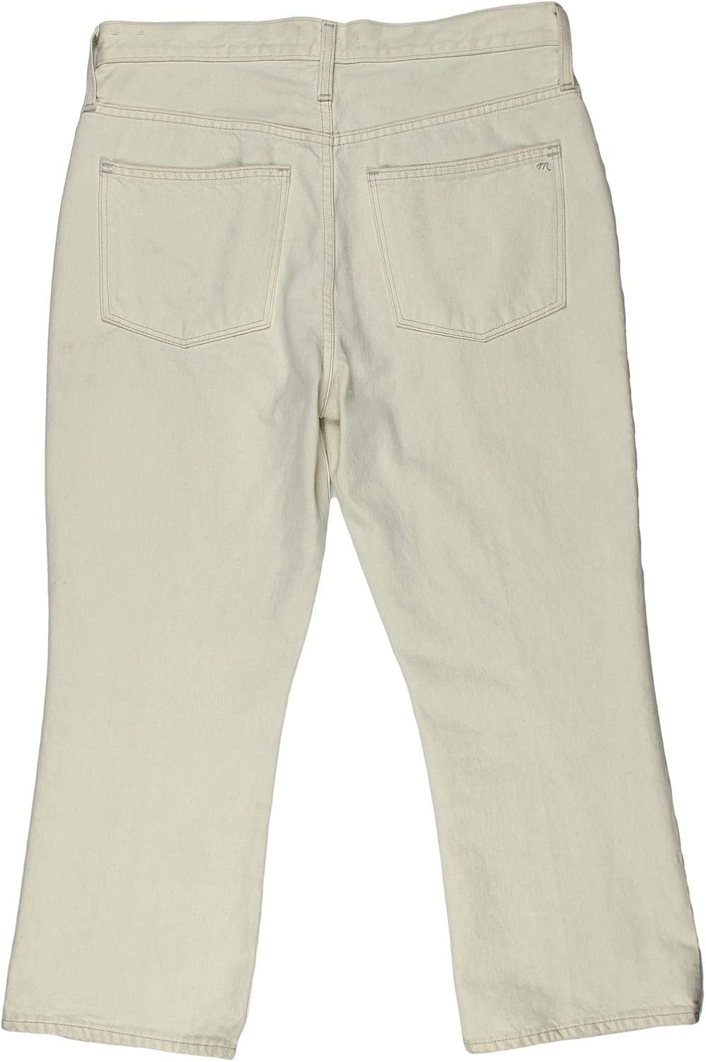 madewell retro crop bootcut jeans