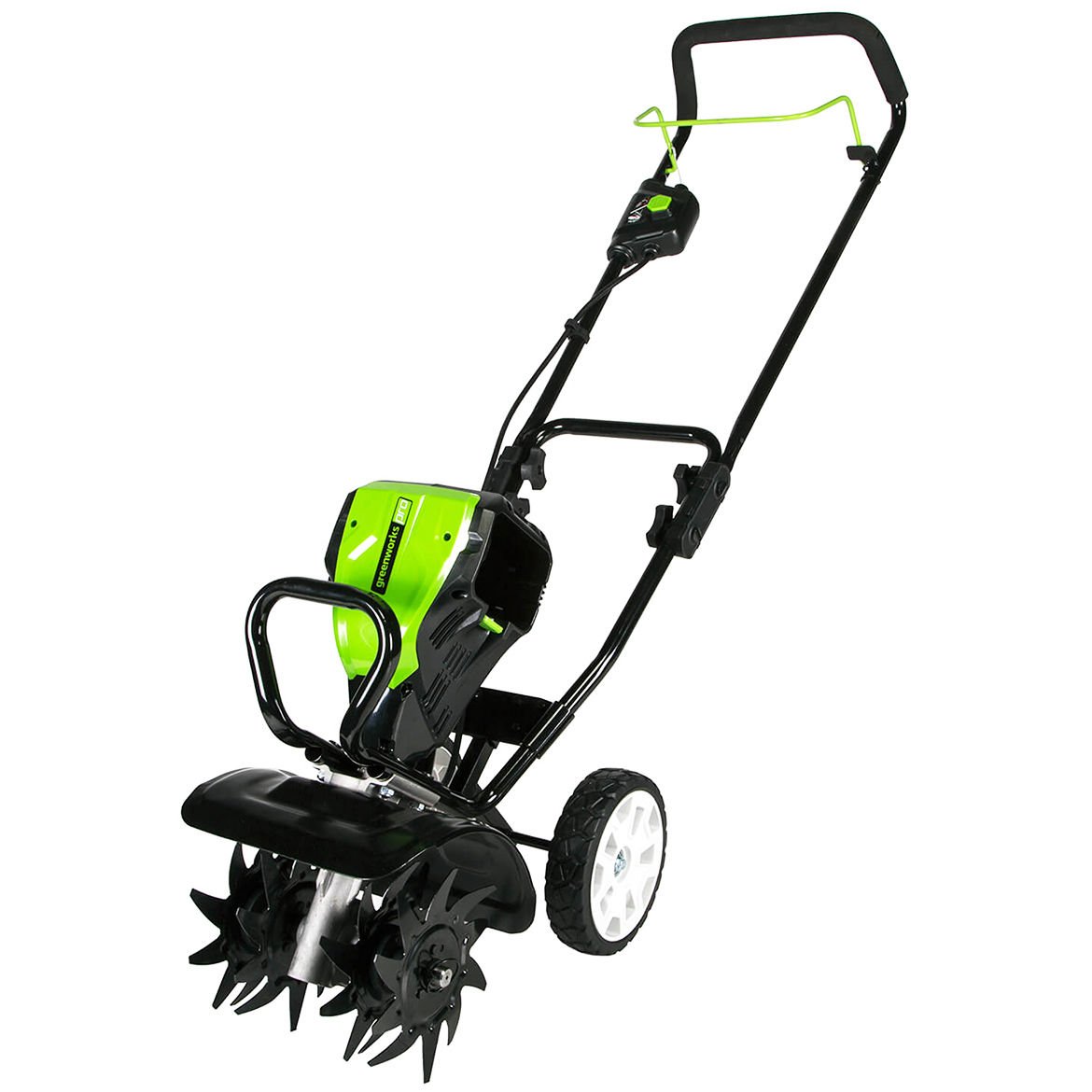 Greenworks 80V 10 inch Cordless Tiller Cultivator, Tool Only, TL80L00