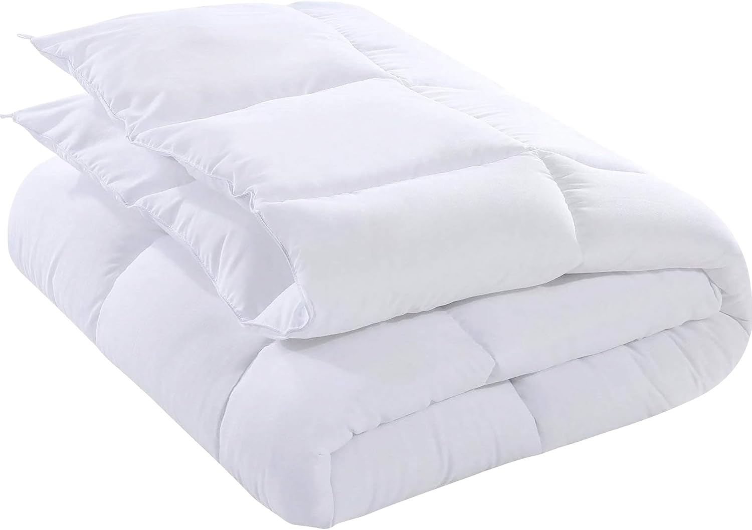 Utopia Bedding Comforter Duvet Insert - Quilted Comforter with Corner Tabs - Box Stitched Down Alternative Comforter (King, White): Home & Kitchen