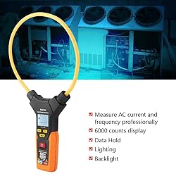 Flexible Clamp Meter, Walfront PEAKMETER