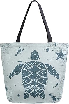 Sea turtle beach bag Clearance