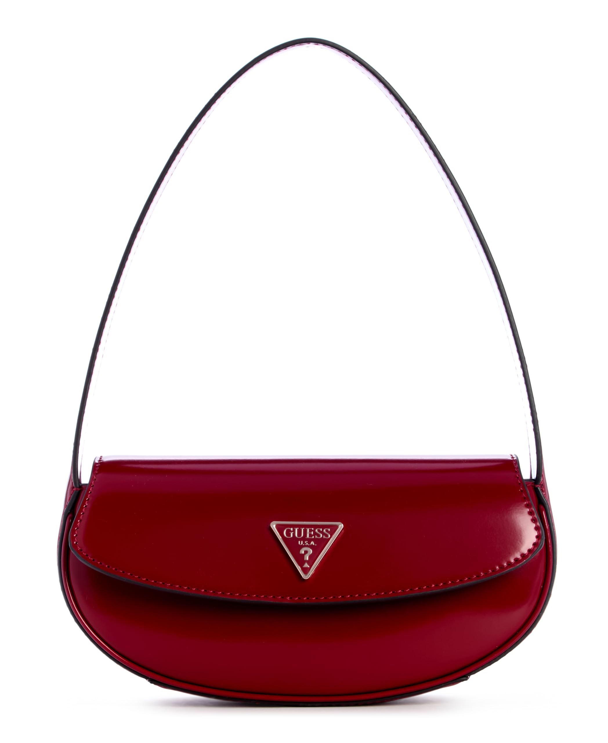 GUESS Arnela Flap Shoulder Bag, RED