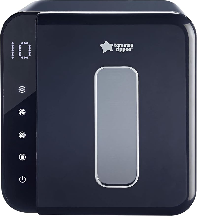 Tommee Tippee Ultra UV Steriliser Dryer Storage Black Baby Bottles Accessories