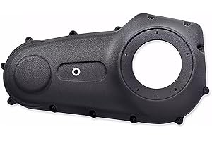 CUSTOM CHROME CCI Black Wrinkle Outer Main Primary Cover Fits For Harley Dyna Wide Slide 2006-2014