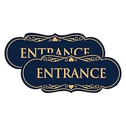 Signs ByLITA Designer Entrance Sign