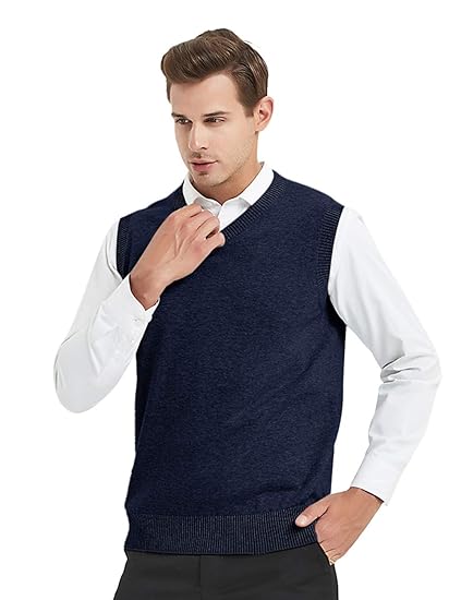 men's business casual pullover