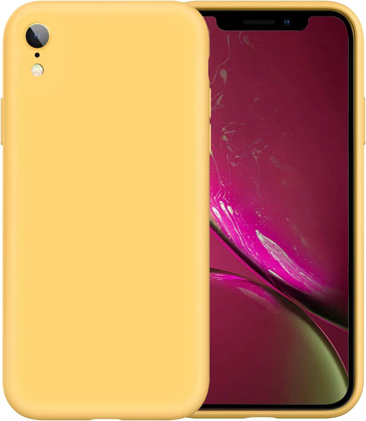 TBOC Cover per Apple iPhone XR [6.1"] Custodia Rigida [Gialla