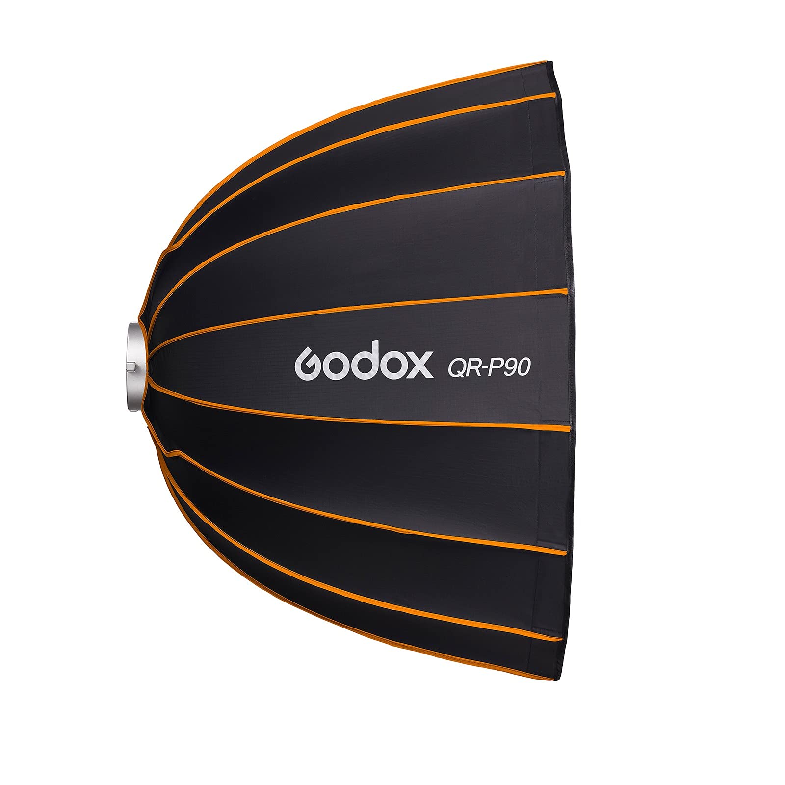 GODOX QR-P90 35.4 Inch/90CM Parabolic Softbox Bowens Mount, Quick Release Parabolic Softbox, with Front & Inner Diffuser SL-60W AD600BM VL150 UL150 SL150II Amaran 100X 200D 200X