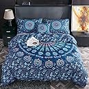 Amazon.com: LAMEJOR Duvet Cover Sets Queen Size Bohemia