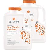 SpaGuard Spa Shock Oxidizer for Spas &amp; Hot Tubs, 7 lb, 2 Pack | Non-Chlorine Oxidizer, Easy to Use, Quick-Dissolving Shock Treatment