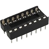 uxcell 30Pcs 16 Pin 2.54mm DIP IC Socket Solder Type Adaptors