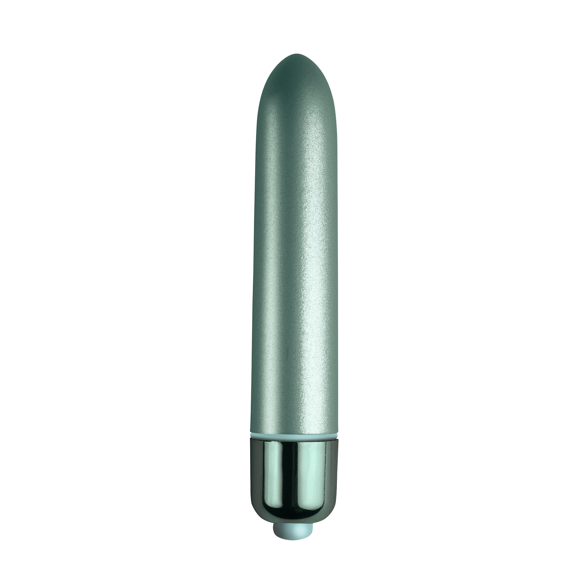 Rocks Off Touch of Velvet Vibrator, Aqua, One Size
