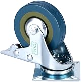 DSL 4 x Heavy Duty 75mm Swivel Castor Wheels with Free Bolt Fitting view 3