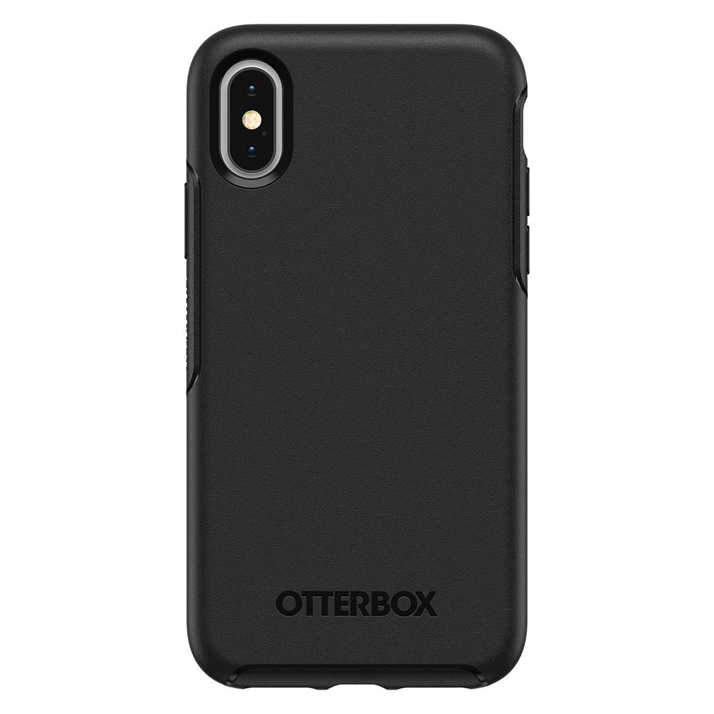 OtterBox 77-57081 SYMMETRY SERIES Case for iPhone X (ONLY) - Retail Packaging - BLACK