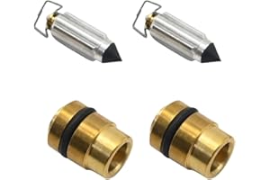UOIENRT Twin Carb 2 Pack Needle Valve Seat Kit Replacement for Sea Doo XP 1995, Replacement for Sea Doo HX 1995-1997