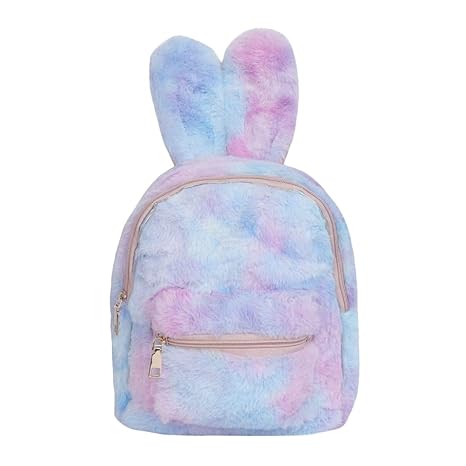 girls furry backpack